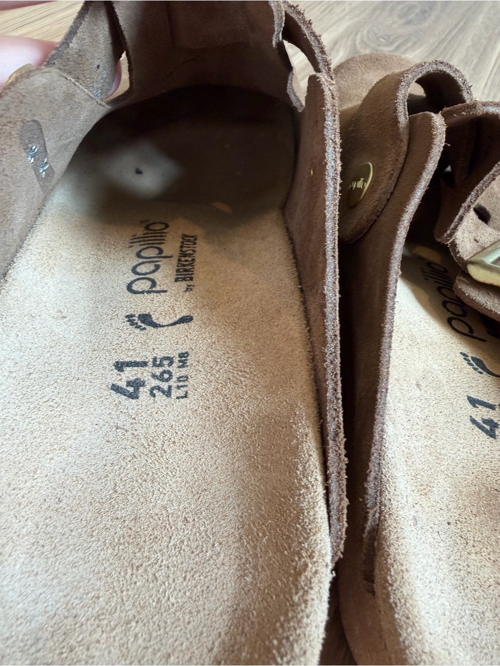 Birkenstock Papillio Clog “Fanny” in dark tea. Women’s size 10 / 41 - Picture 8 of 11